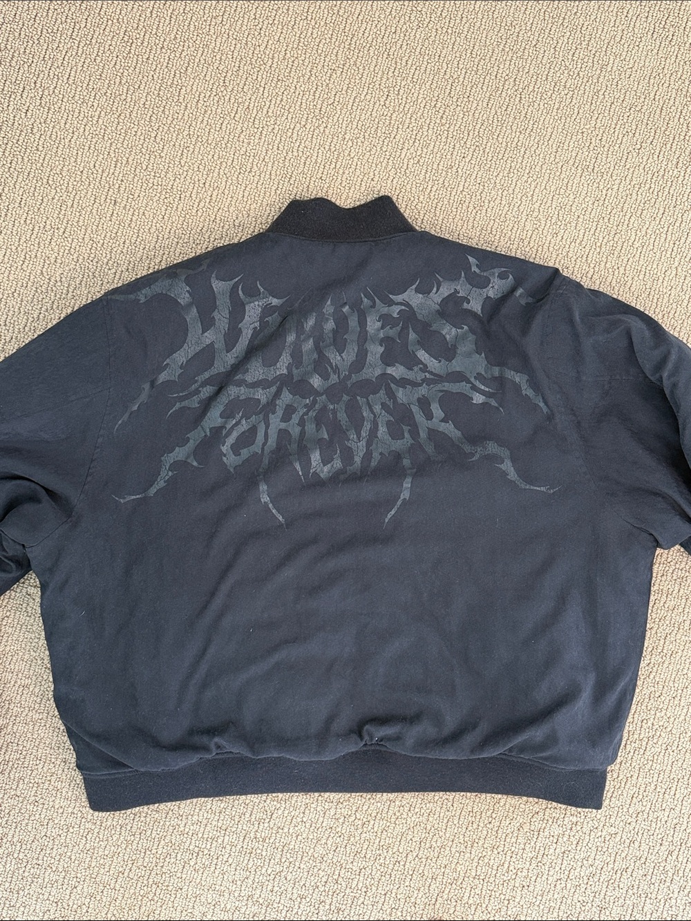 Darc Sport Reversible Bomber Jacket with Graphic Patches - Picture 4 of 4